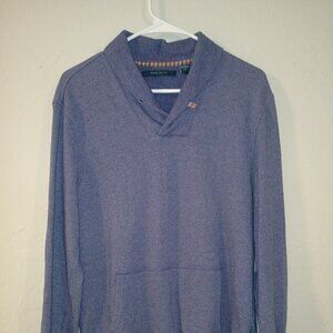 Perry Ellis Men’s Shawl Collar Pullover Sweater – Size M